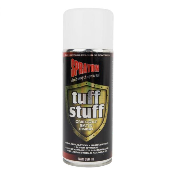 SPRAYON TUFF STUFF WHITE 350ML