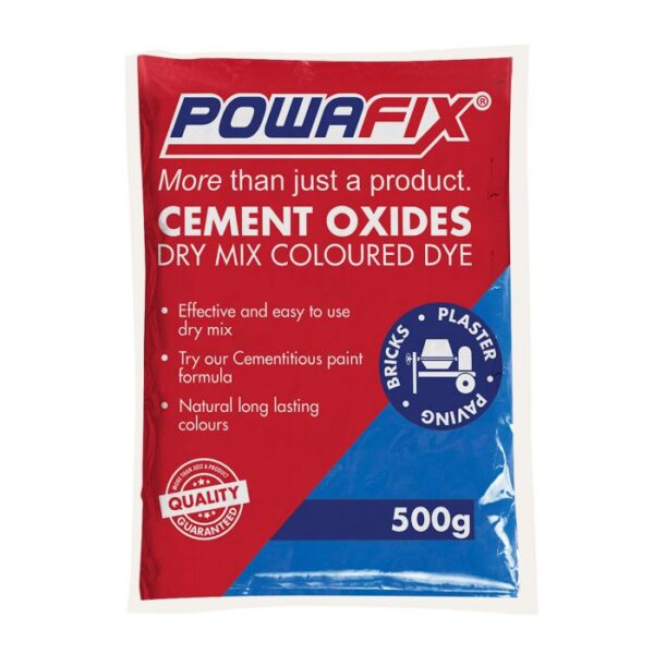 POWAFIX CEMENT OXIDE POWDER BLUE 500G