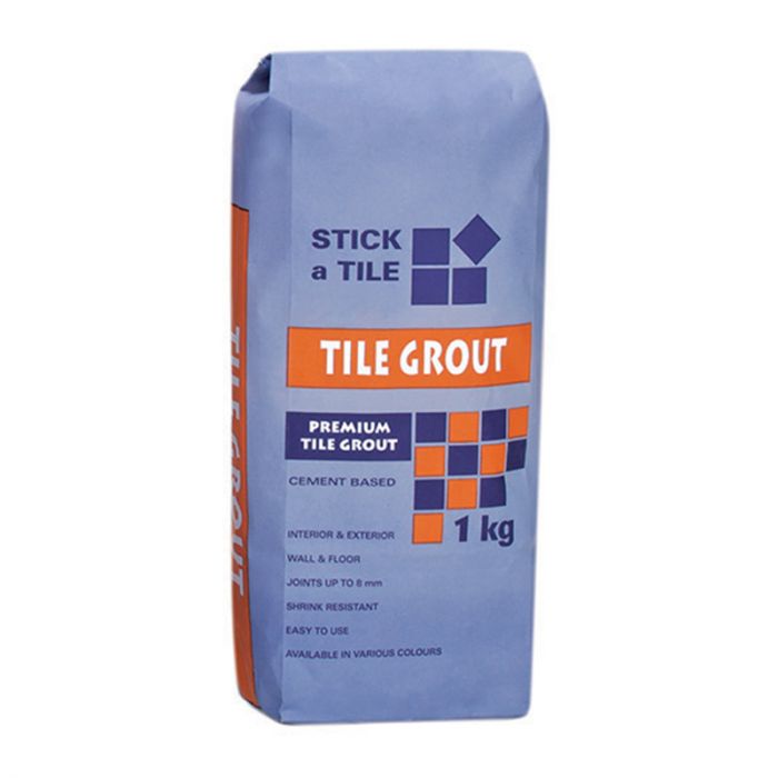 STICK A TILE GROUT DARK BROWN 1KG