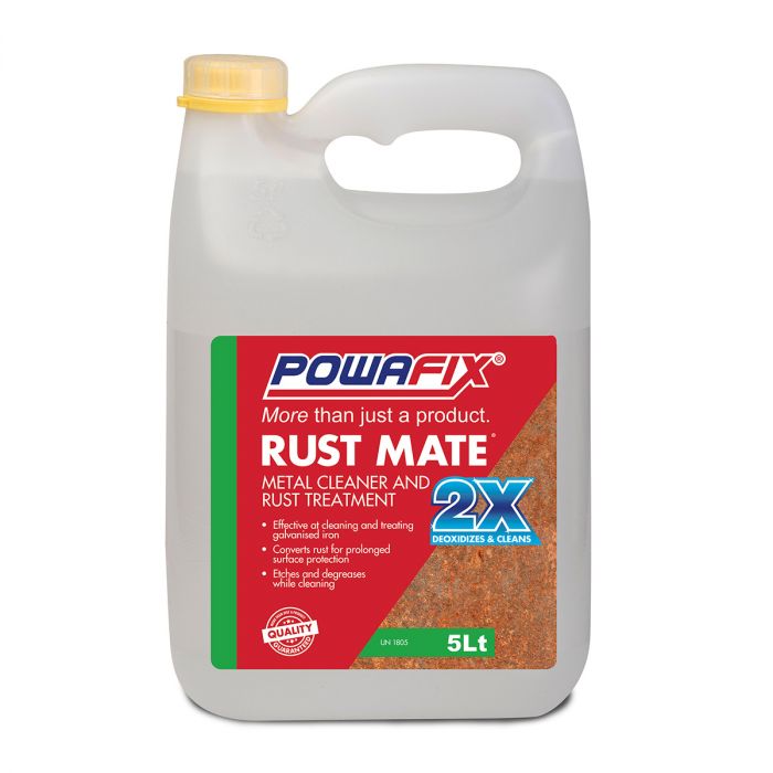 POWAFIX RUST MATE DE - RUSTER DEOXIDINE 5L