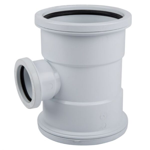 WASTE JUNCTION RED 87.5DEG SV PL 110X50MM SABS