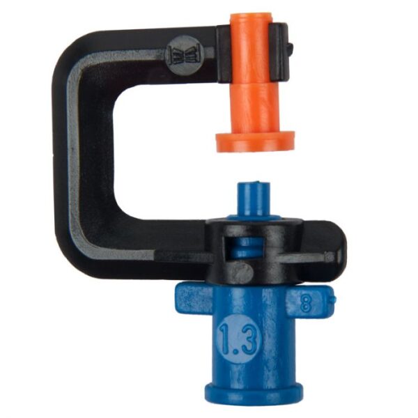 MICRO RAINJET HEAD STARTER JET 360DEG ORNG 1.3MM