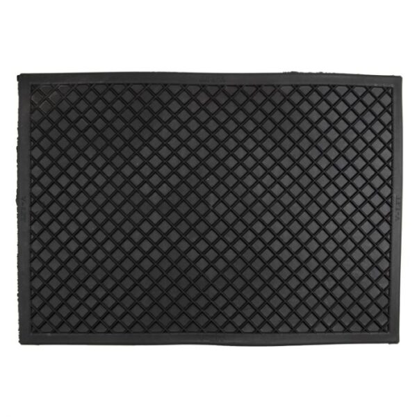 MAT CAR RUBBER BLK UNIVERSAL 580X320MM