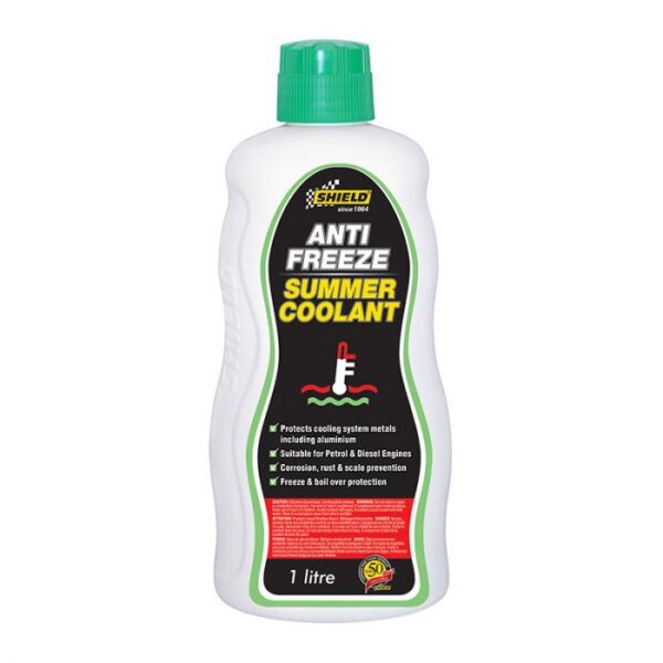 SHIELD ANTI FREEZE / SUMMER COOLANT 50 PERCENT 1LT