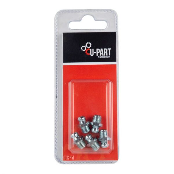 U-PART GREASE NIPPLE STRAIGHT M8X1 X5