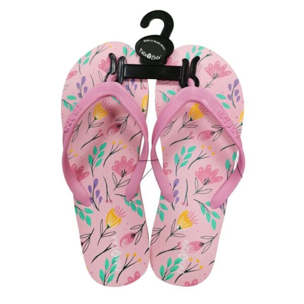 PATA PATA LADIES FLIP FLOP SANDAL PINK SIZE 7/8