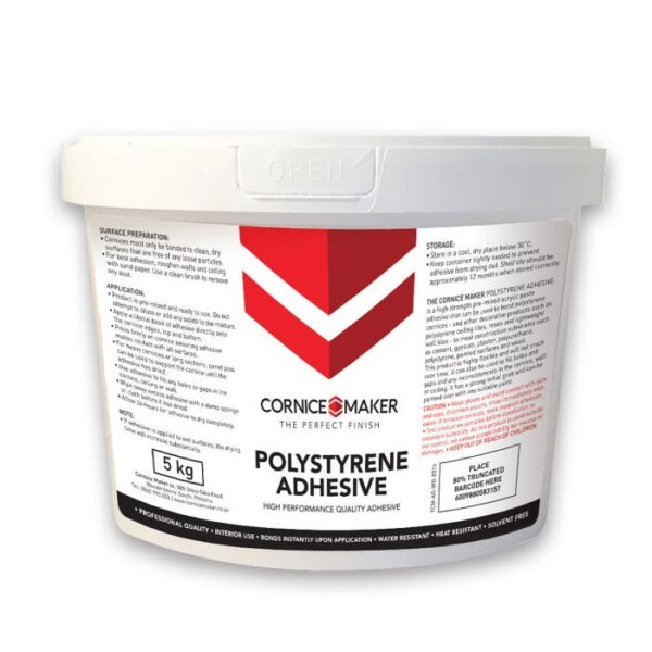 CORNICE MAKER POLYSTYRENE ADHESIVE 5KG