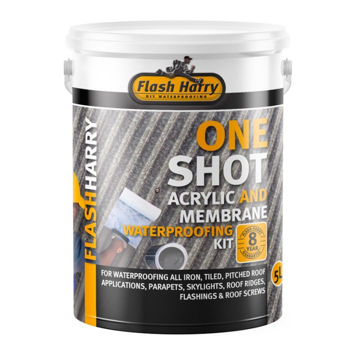 FLASH HARRY ONE SHOT +5M KIT BLACK 1L