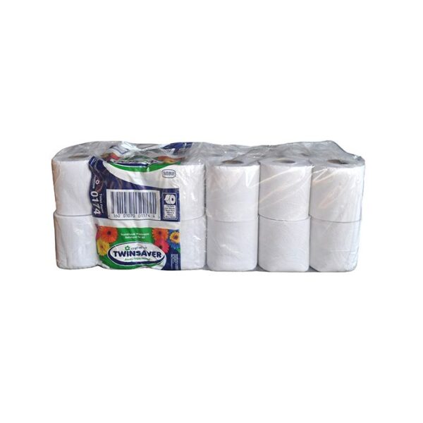 TWINSAVER TOILET PAPER 1PLY 48'S