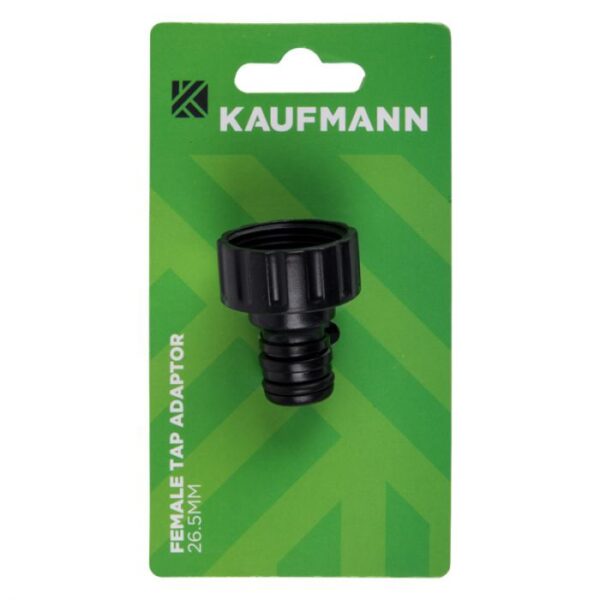 KAUFMANN 19-20MM INT 26.5MM EXT TAP ADAPTOR FEMALE