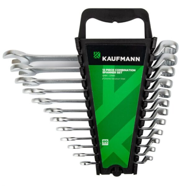 KAUFMANN SPANNER SET R/O DEEP OFFSET 12PC 6-17MM