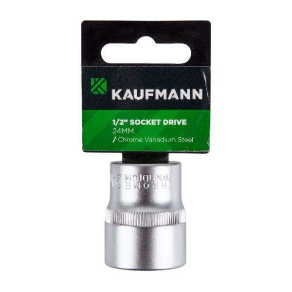 KAUFMANN SOCKET 1/2 INCH DRIVE 24MM