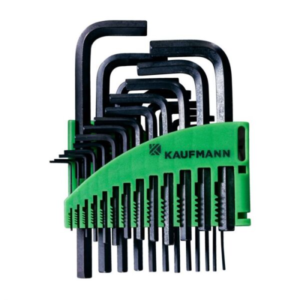 KAUFMANN ALLEN KEY SET 25PCE 3/8-10MM