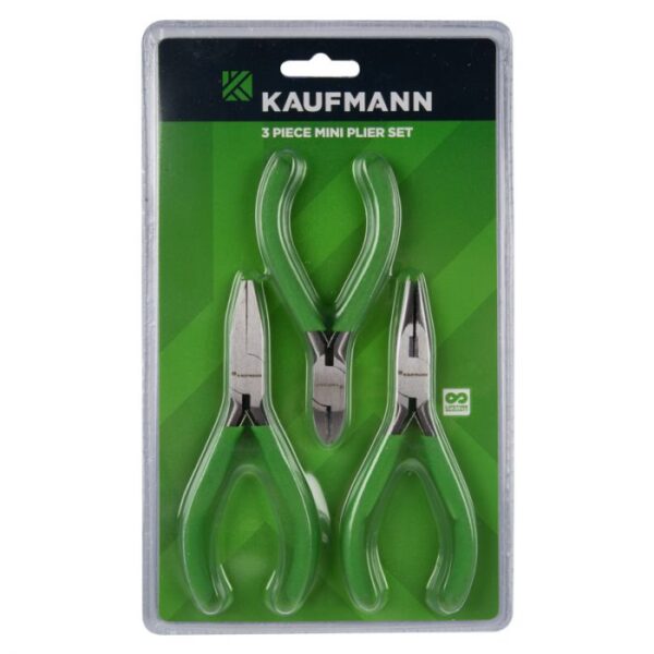 KAUFMANN PLIERS 3 PIECE SET MICRO