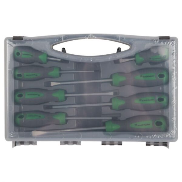 KAUFMANN SCREWDRIVER SET 8 PCE SOFT GRIP