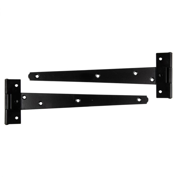KAUFMANN TEE HINGE BLK JAPAN LD 250MM PAIR (BULK)