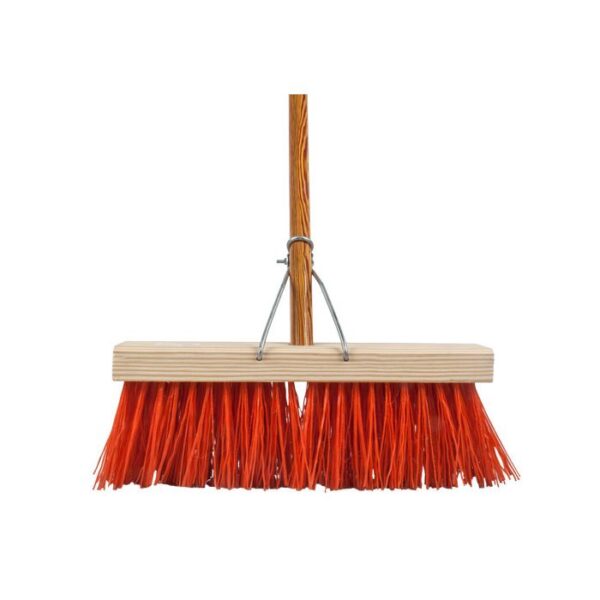 APOLLO BROOM POLY BASS BRISTLE HARD HD 12 INCH 305