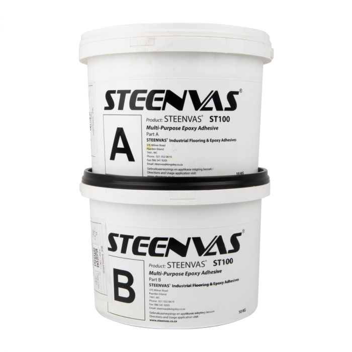 STEENVAS ST100 MULTI PURPOSE ADHESIVE 2X5L KIT