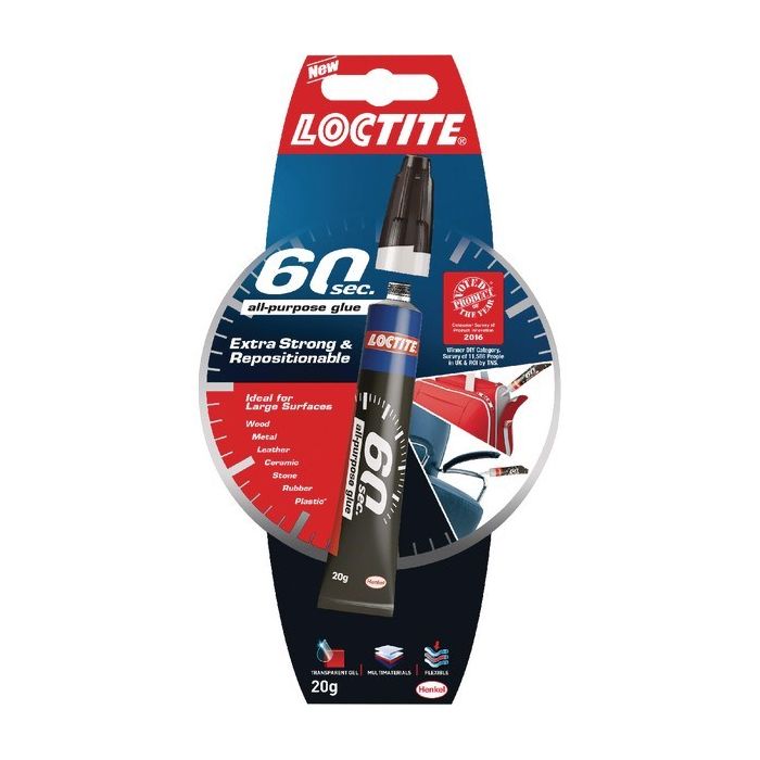 LOCTITE 60 SEC ALL PURPOSE GLUE 1978431 20G