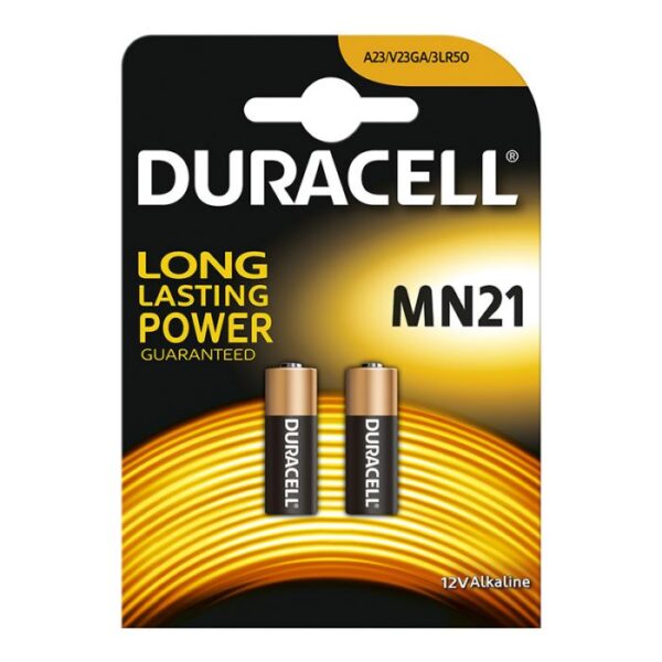 DURACELL BATTERY ALKALINE MN21 2 PK