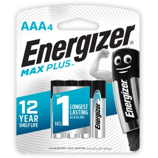 ENERGIZER MAXPLUS AAA - 4 PACK
