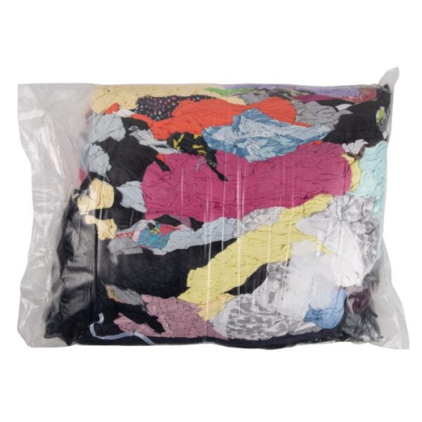 COLOURED COTTON RAGS 5KG