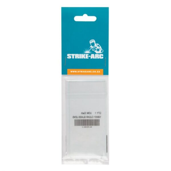 STRIKE-ARC WELDING HELMET GLASS ONLY GLASS CLEAR