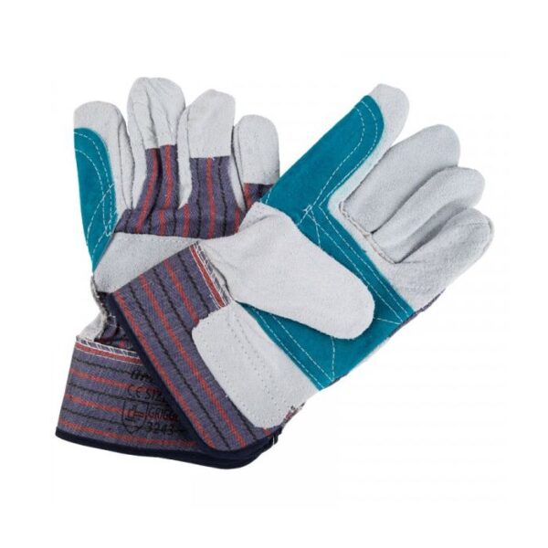 KAUFMANN GLOVE COTTON DOUBLE LEATHER PALM