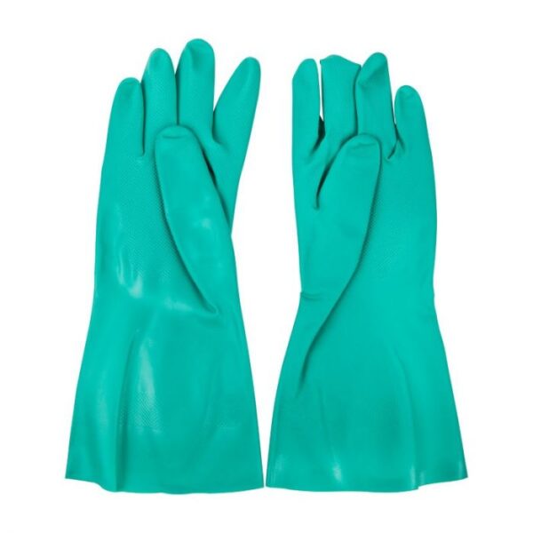 KAUFMANN GLOVE GREEN SOLVEX NITRILE