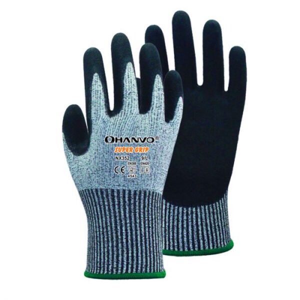 KAUFMANN HANVO GLOVE SUPER GRIP CUT LEVEL 5 NITRIL