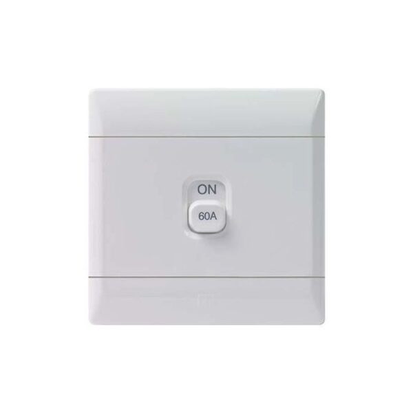 CBI PLUG SWITCH STOVE ISOLATOR 2P 4X4 WHITE