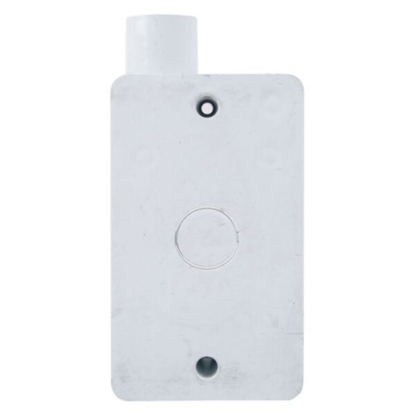 CONDUIT WALL BOX PVC 4X2 WITH SPOUT