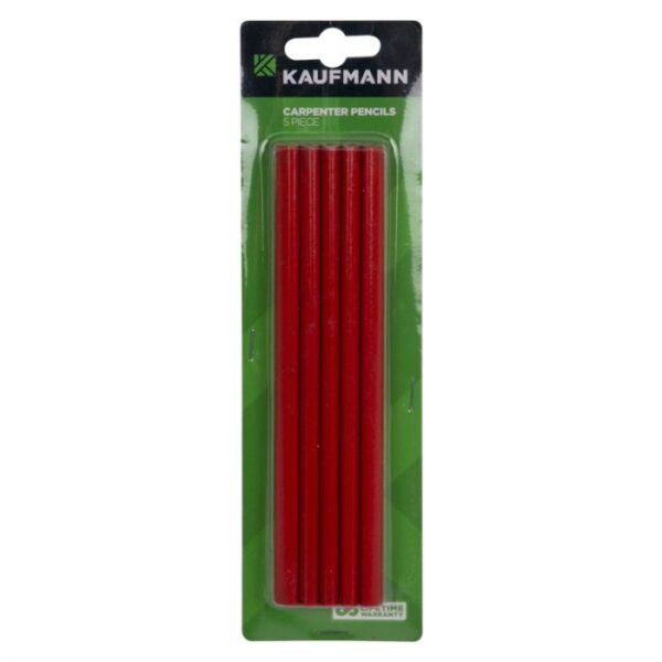 KAUFMANN CARPENTER PENCIL 5 PCE SET
