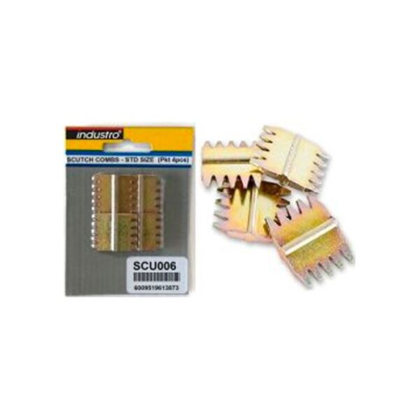 SCUTCH HAMMER COMB 4PC