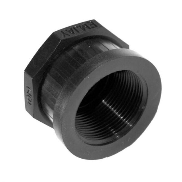EMJAY FEMALE END CAP 15MM BLK