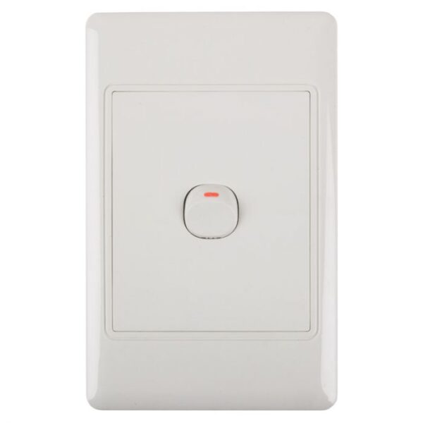 NEXUS LIGHT SWITCH WITH COVER 16AMP 4X2 1WAY 1L