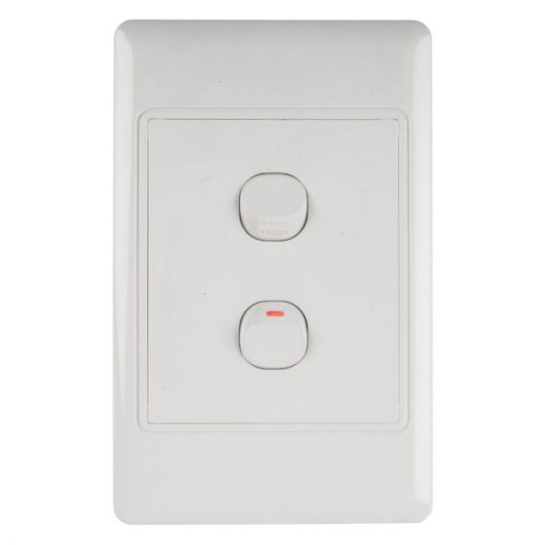 NEXUS LIGHT SWITCH WITH COVER 16AMP 4X2 1WAY 2L