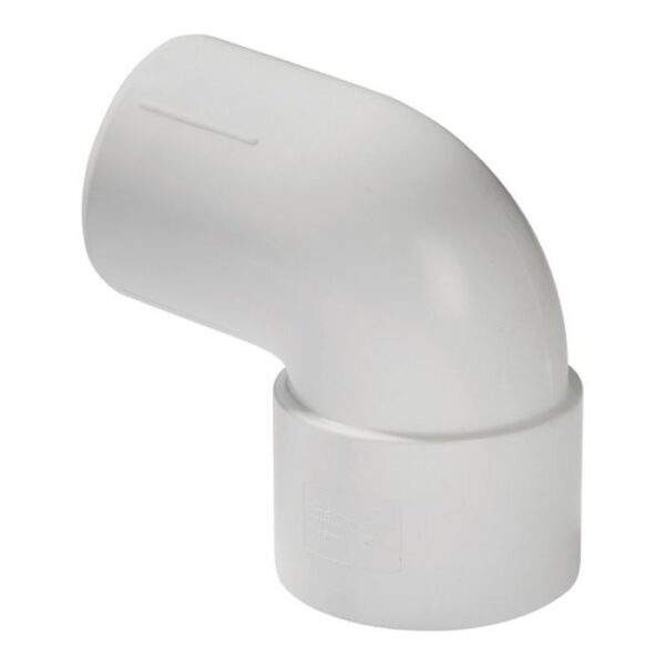 PVC GUTTER ROUND OFFSET BEND