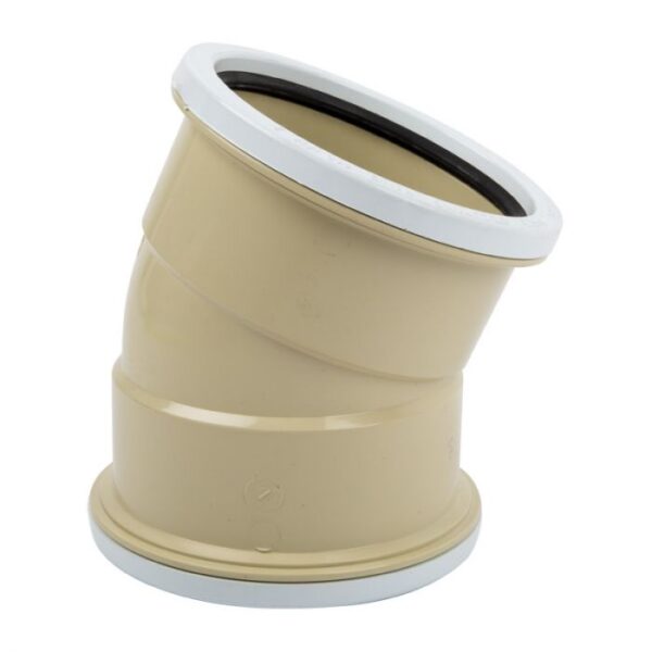 WASTE BEND 22.5DEG UG 110MM SABS