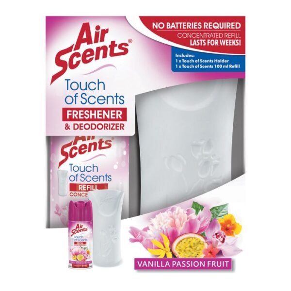 AIR SCENTS PRESS MACHINE INC VANILLA PAS FRUIT 100ML