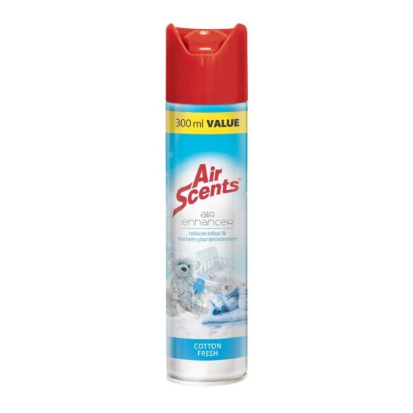 AIR SCENTS AIR ENHANCER EXTRA VAL COTTON FRESH 300ML