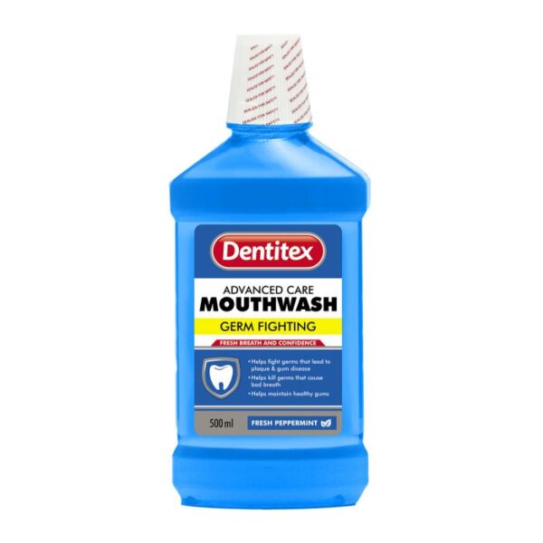 DENTITEX MOUTHWASH FRESH PEPERMINT 500ML