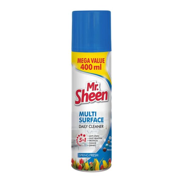 MR SHEEN MULTI SURFACE FURNITURE CLEAN SPR FRE 400ML