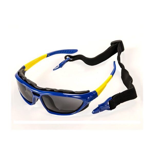SKUDO SAFETY GLASSES SPOGGLE + ELASTIC BAND CLEAR