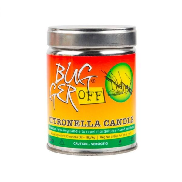 BUGGER OFF CITRONELLA CANDLE 500G