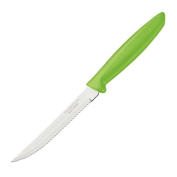 TRAMONTINA STEAK KNIFE 13CM GREEN