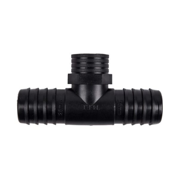 VETPLAST INSERT FEMALE TEE 25MM X 1/2 in.