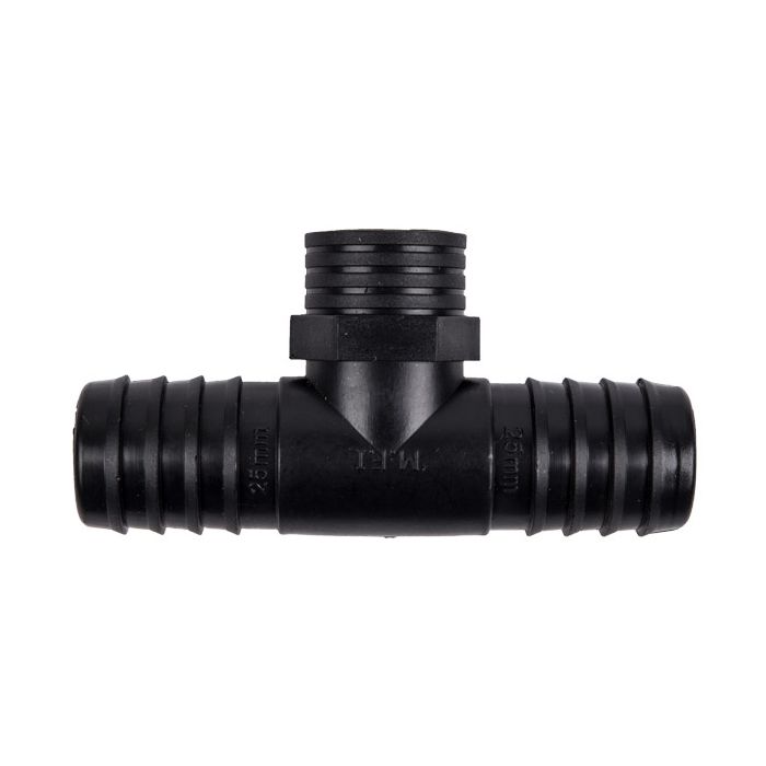 VETPLAST INSERT FEMALE TEE 25MM X 1/2 in.